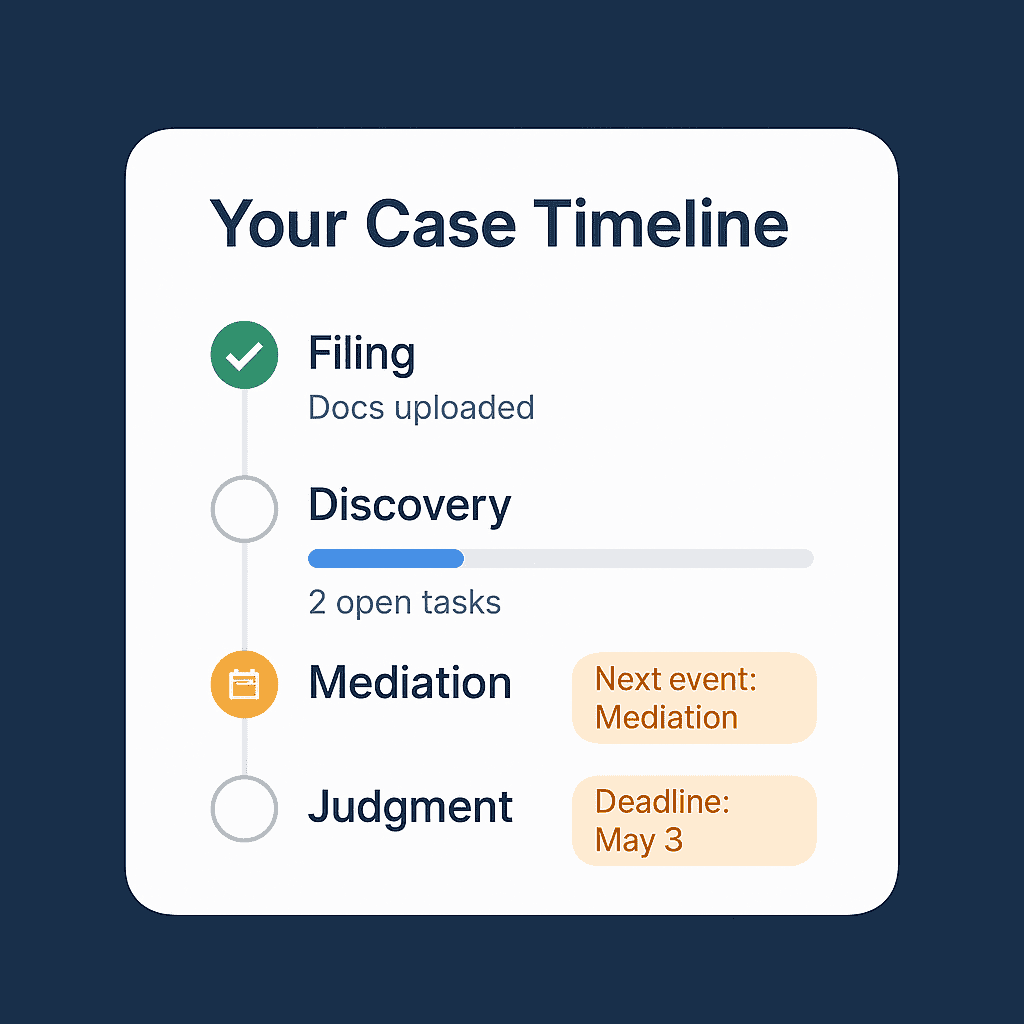 20250423 1141 Case Timeline Tracker simple compose 01jshrbwcaedybzak78vkc7103