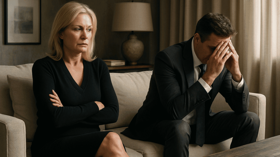 trial separation vs divorce decision crossroads showing temporary arrangement versus permanent legal dissolution